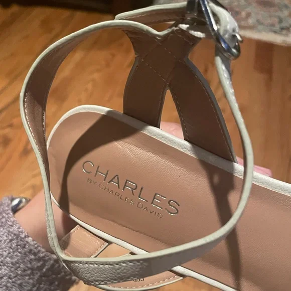 White Cork Wedges - Picture 5 of 5